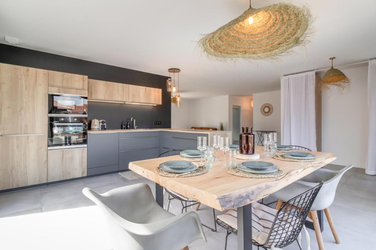 Maison Gemme A Landes Léon Esterno foto
