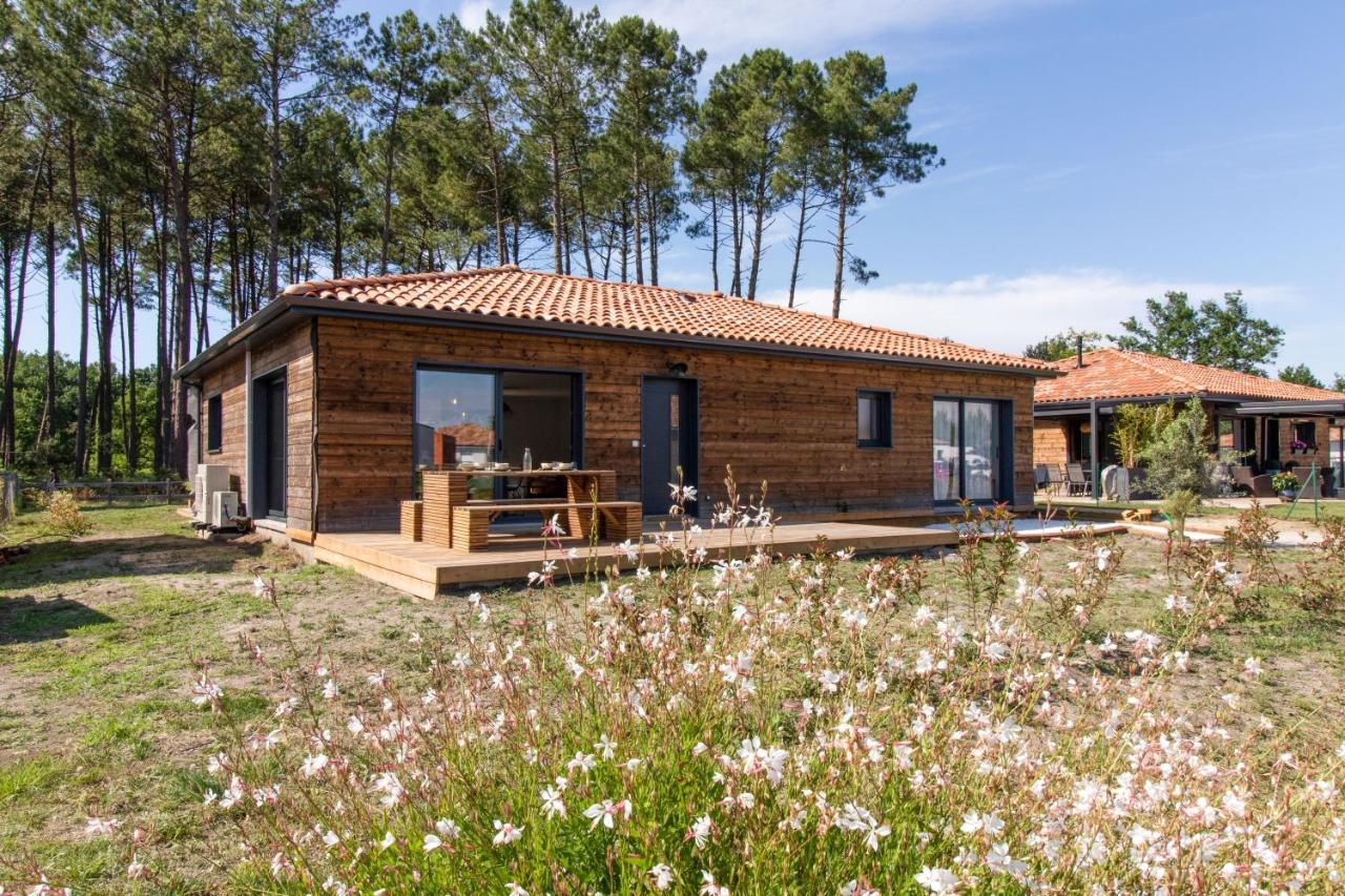 Maison Gemme A Landes Léon Esterno foto